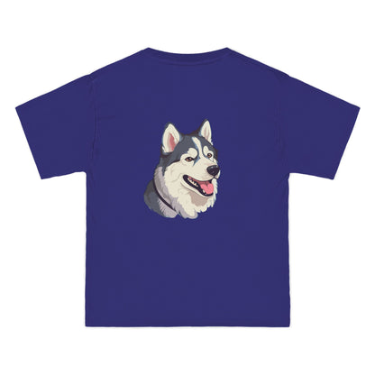 Malamute Head Men's Short-Sleeve Crewneck Tee