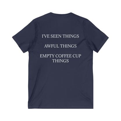 I've Seen Things Unisex Short Sleeve V-Neck Tee