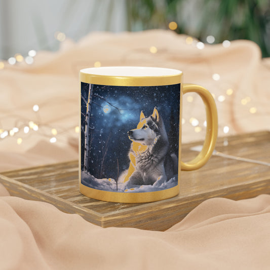 Got Snow? Metallic Coffee Mug