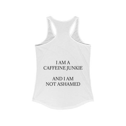 Caffeine Junkie Women's Racerback Tank