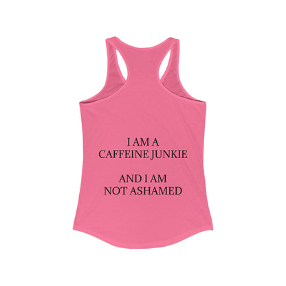 Caffeine Junkie Women's Racerback Tank