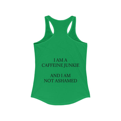 Caffeine Junkie Women's Racerback Tank
