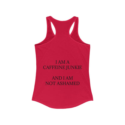 Caffeine Junkie Women's Racerback Tank