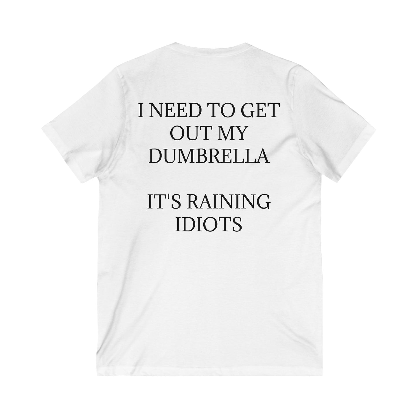 Dumbrella Unisex Short Sleeve V-Neck Tee