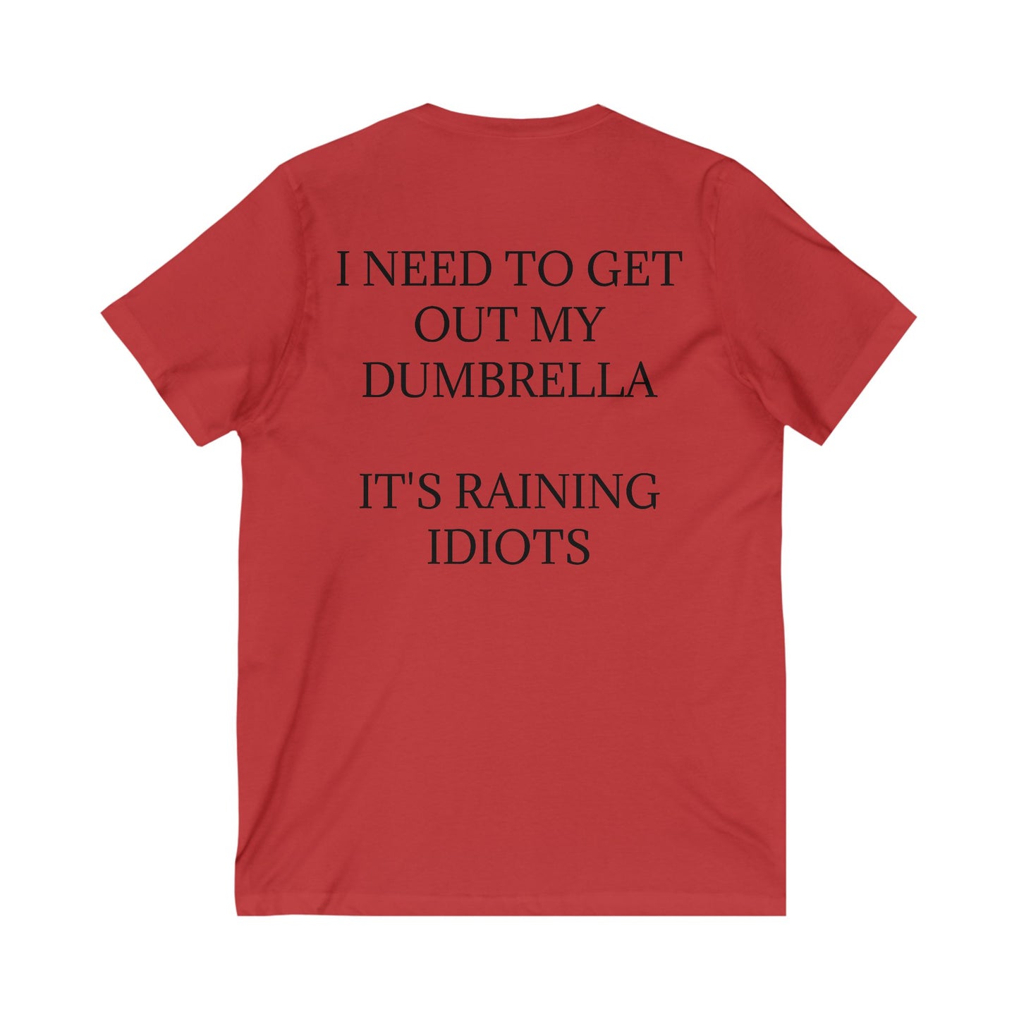 Dumbrella Unisex Short Sleeve V-Neck Tee