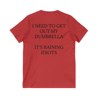 Dumbrella Unisex Short Sleeve V-Neck Tee