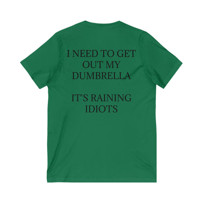 Dumbrella Unisex Short Sleeve V-Neck Tee
