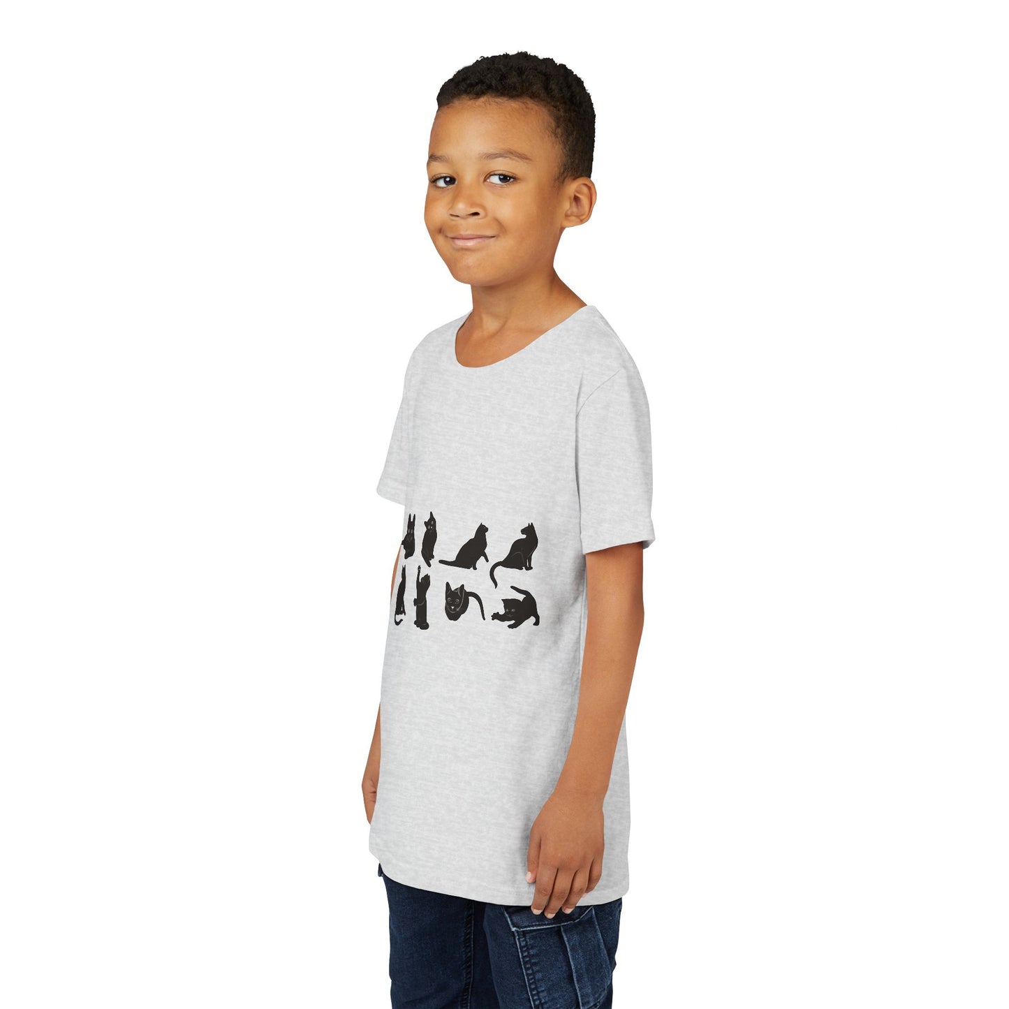 Cats Youth Unisex Short Sleeve Crewneck Tee