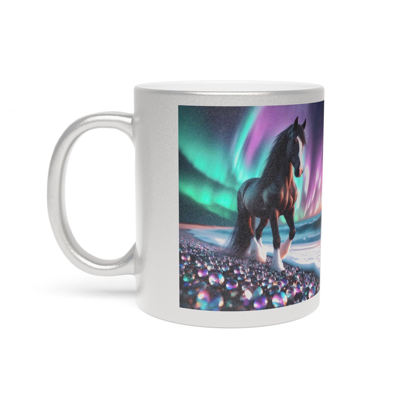 Midnight Magic Metallic Coffee Mug