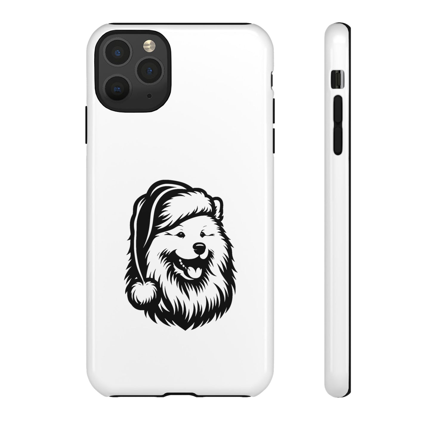 Santa Paws Samoyed iPhone Case