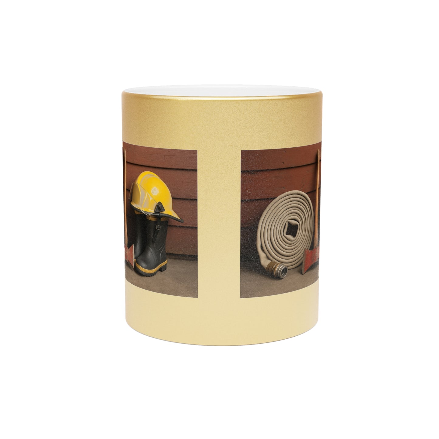 Fire/Rescue Appreciation Metallic Coffee Mug