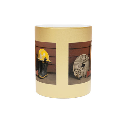 Fire/Rescue Appreciation Metallic Coffee Mug