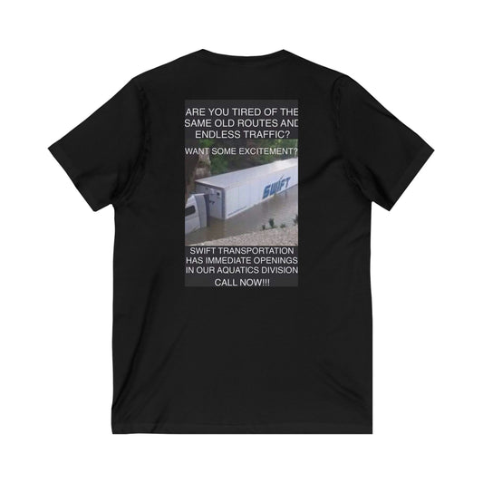 Swift Aquatics Unisex Short Sleeve V-Neck Tee