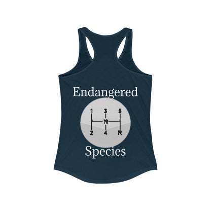 Endangered Species Women's Racerback Tank