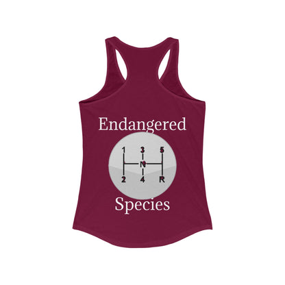 Endangered Species Women's Racerback Tank