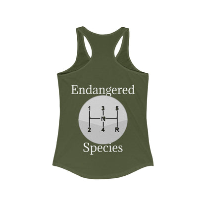Endangered Species Women's Racerback Tank