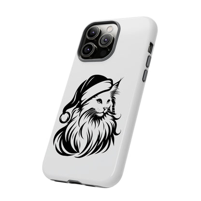 Santa Paws Cat iPhone Case