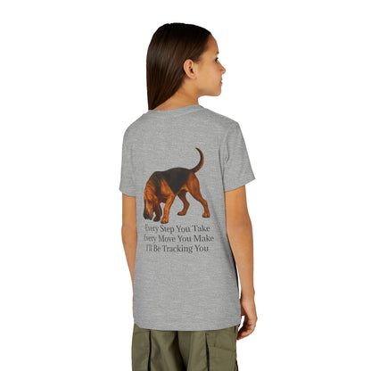 Tracking You Youth Unisex Short Sleeve Crewneck Tee