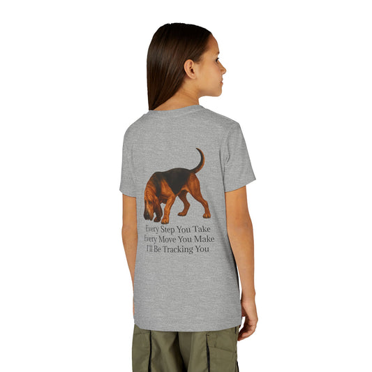 Tracking You Youth Unisex Short Sleeve Crewneck Tee