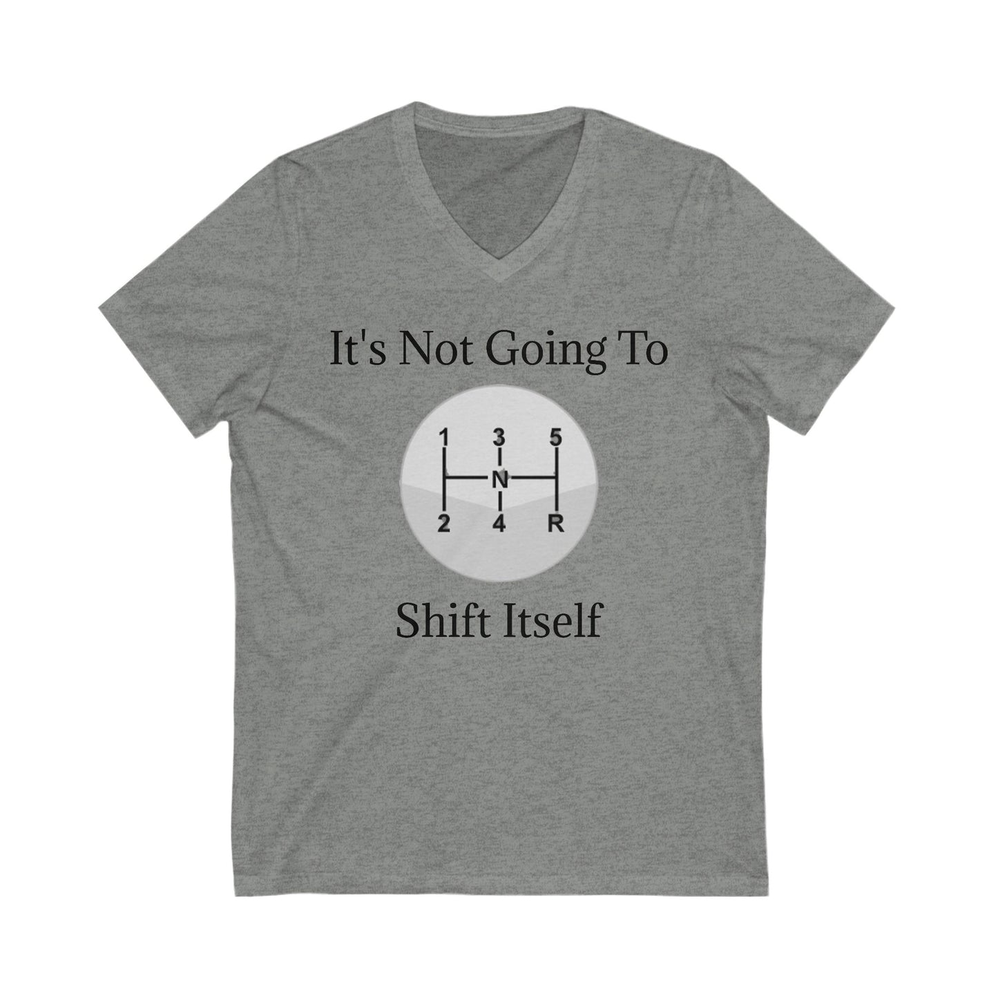 Shift Itself Unisex Short Sleeve V-Neck Tee