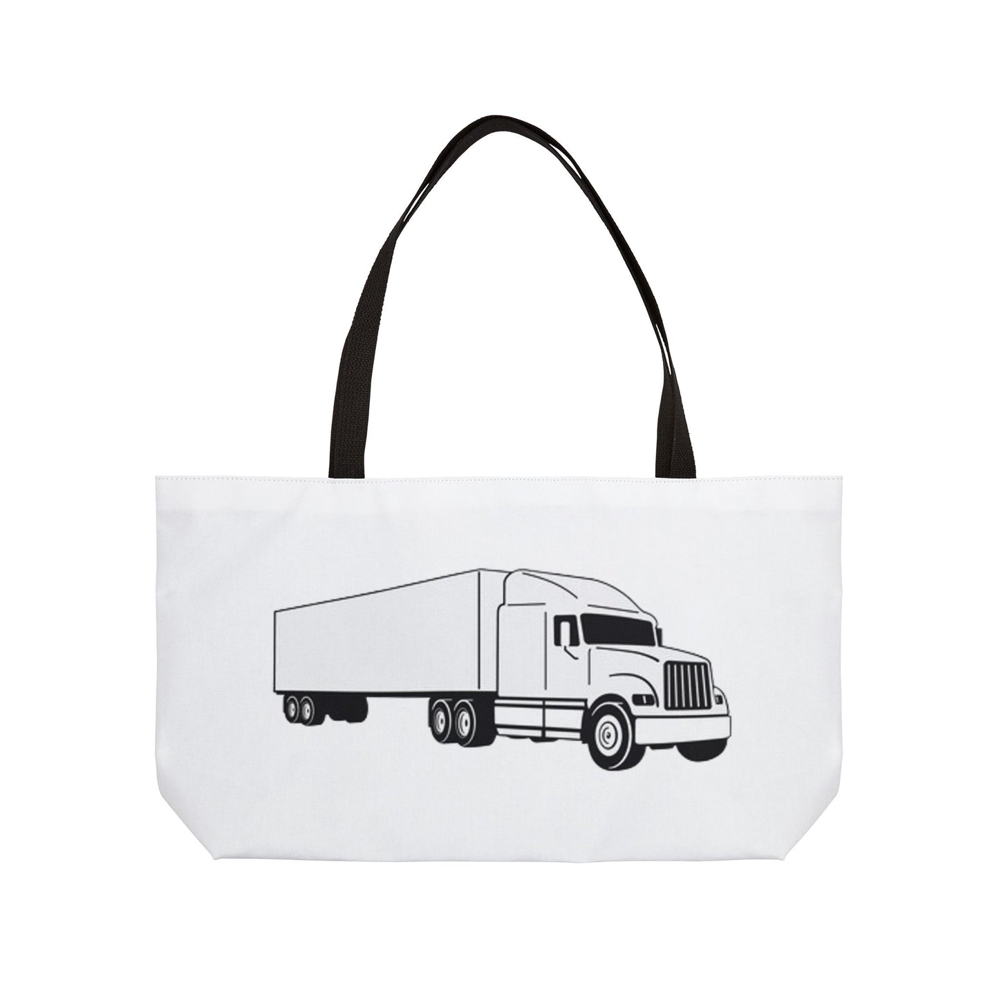 Semi Truck Weekender Tote Bag