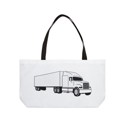 Semi Truck Weekender Tote Bag