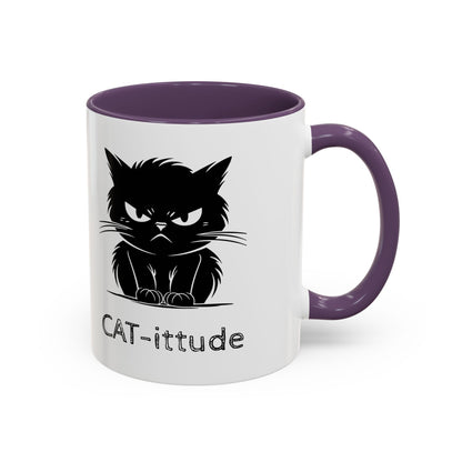 CAT-ittude 2-Tone Coffee Mug