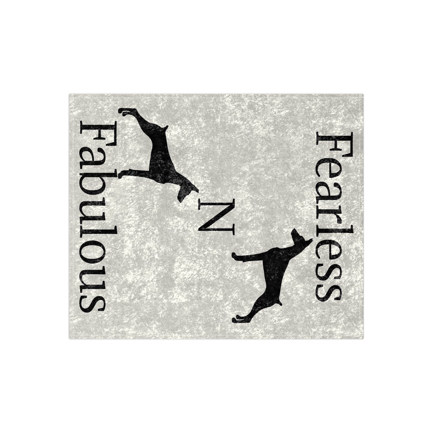 Fearless N Fabulous Crushed Velvet Blanket