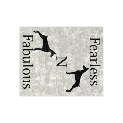 Fearless N Fabulous Crushed Velvet Blanket