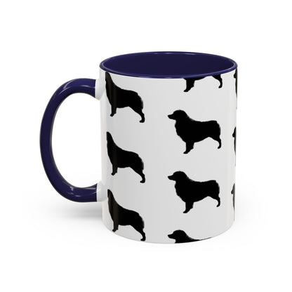 Aussie Silhouette 2-Tone Coffee Mug
