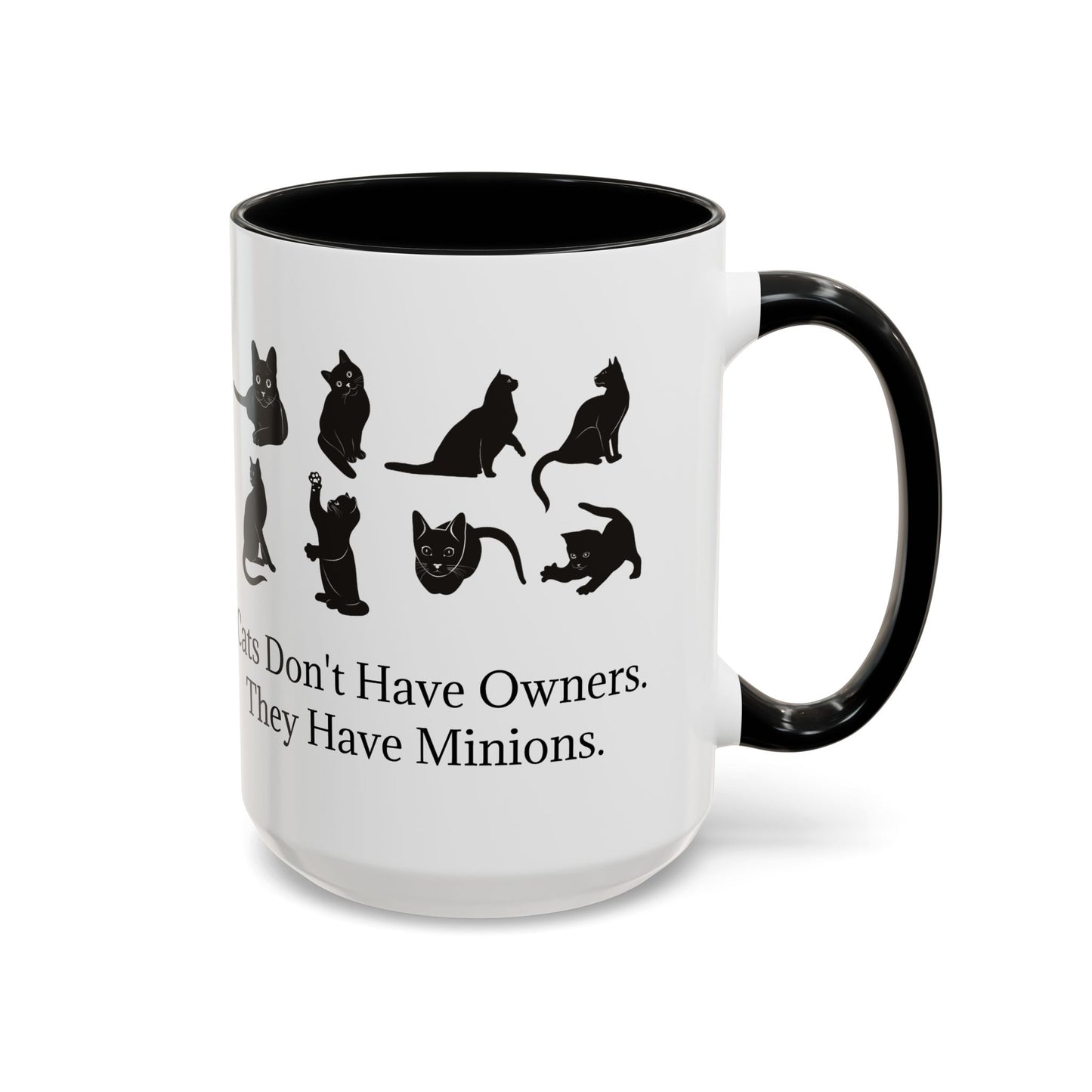 Cat Minions 2-Tone Coffee Mug