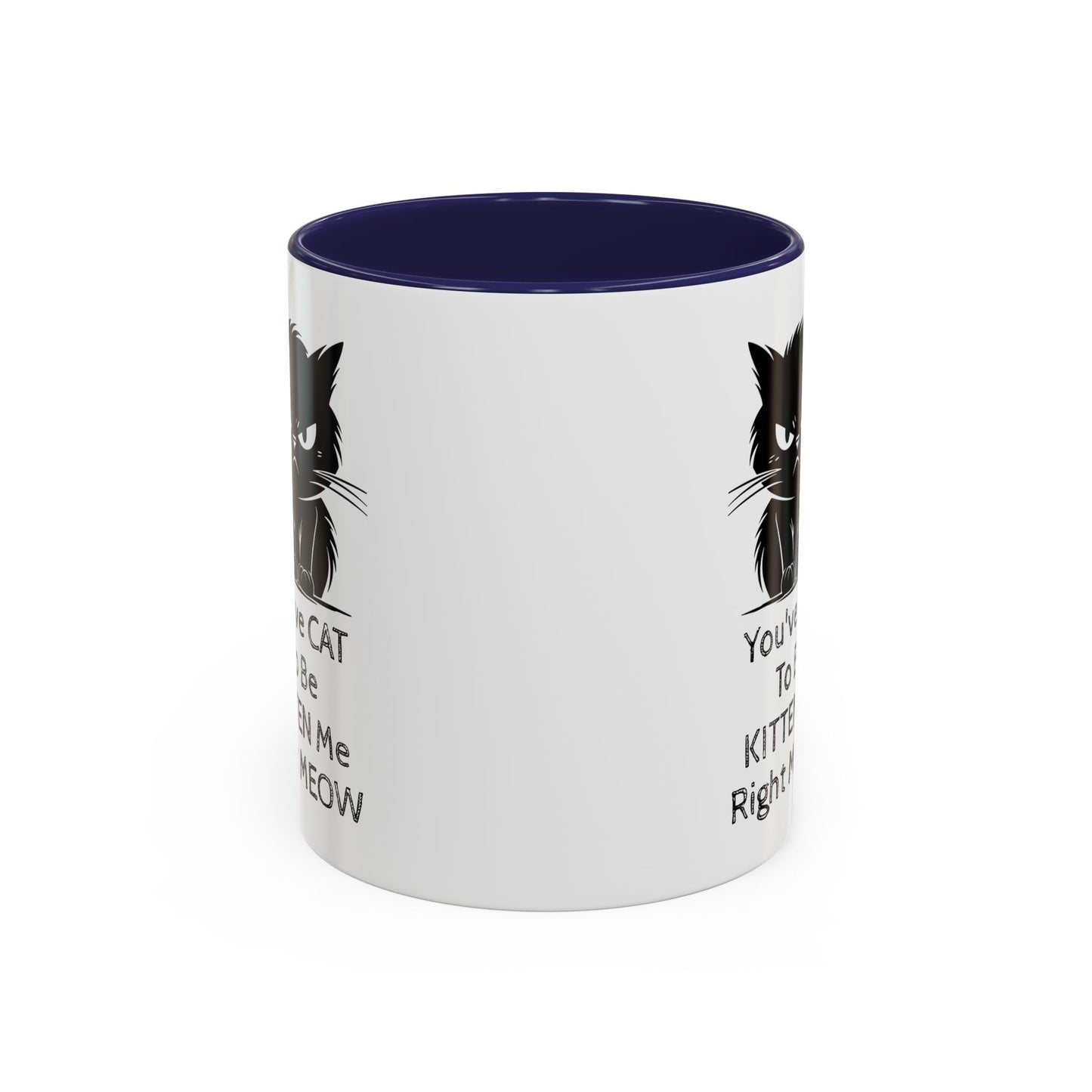 Kitten Me 2-Tone Coffee Mug