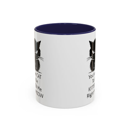 Kitten Me 2-Tone Coffee Mug