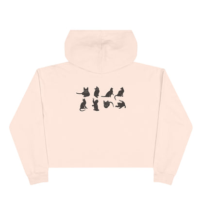 Cats Women's Crop Hoodie