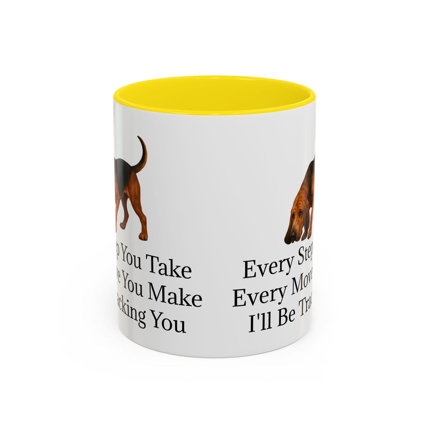Tracking You 2-Tone Coffee Mug