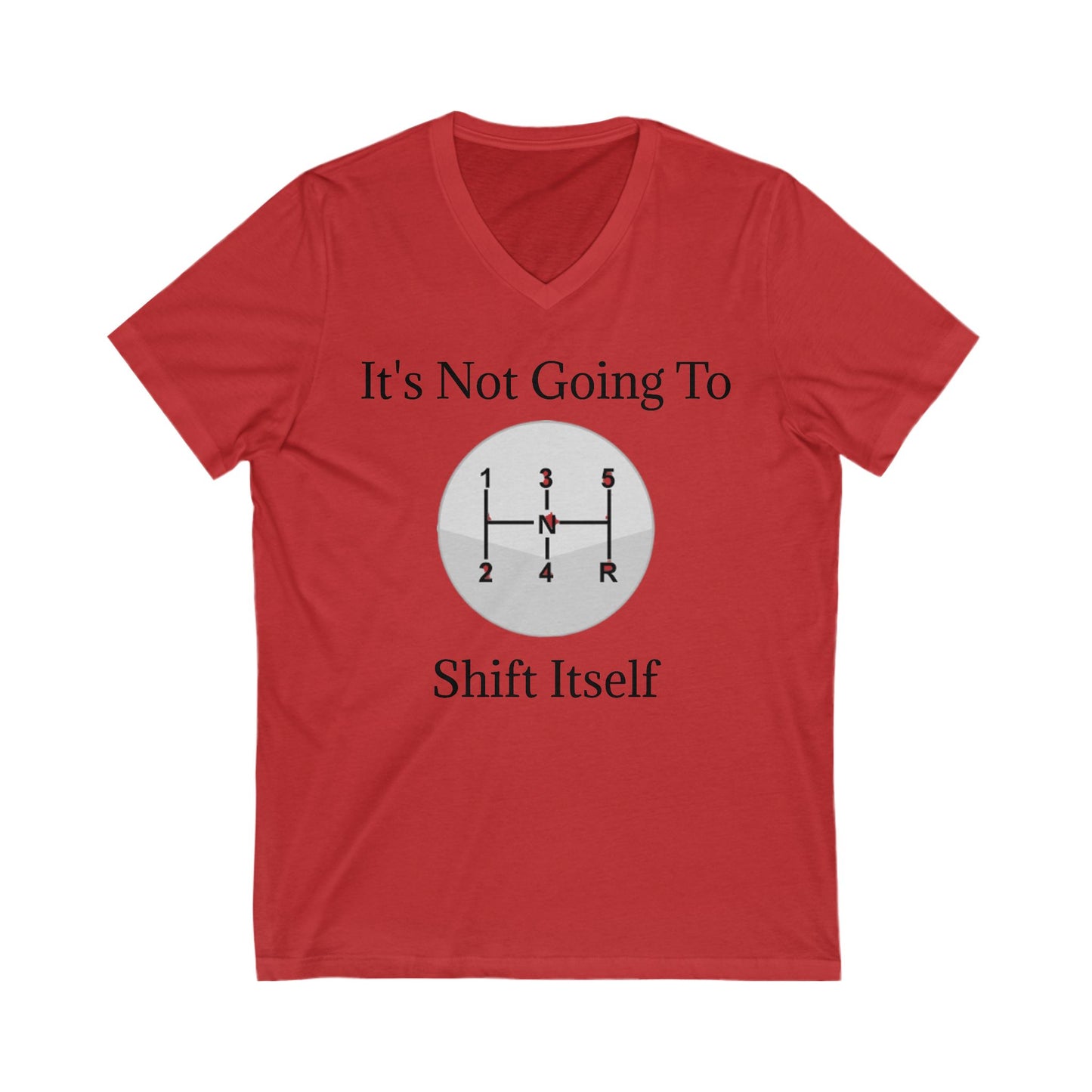 Shift Itself Unisex Short Sleeve V-Neck Tee