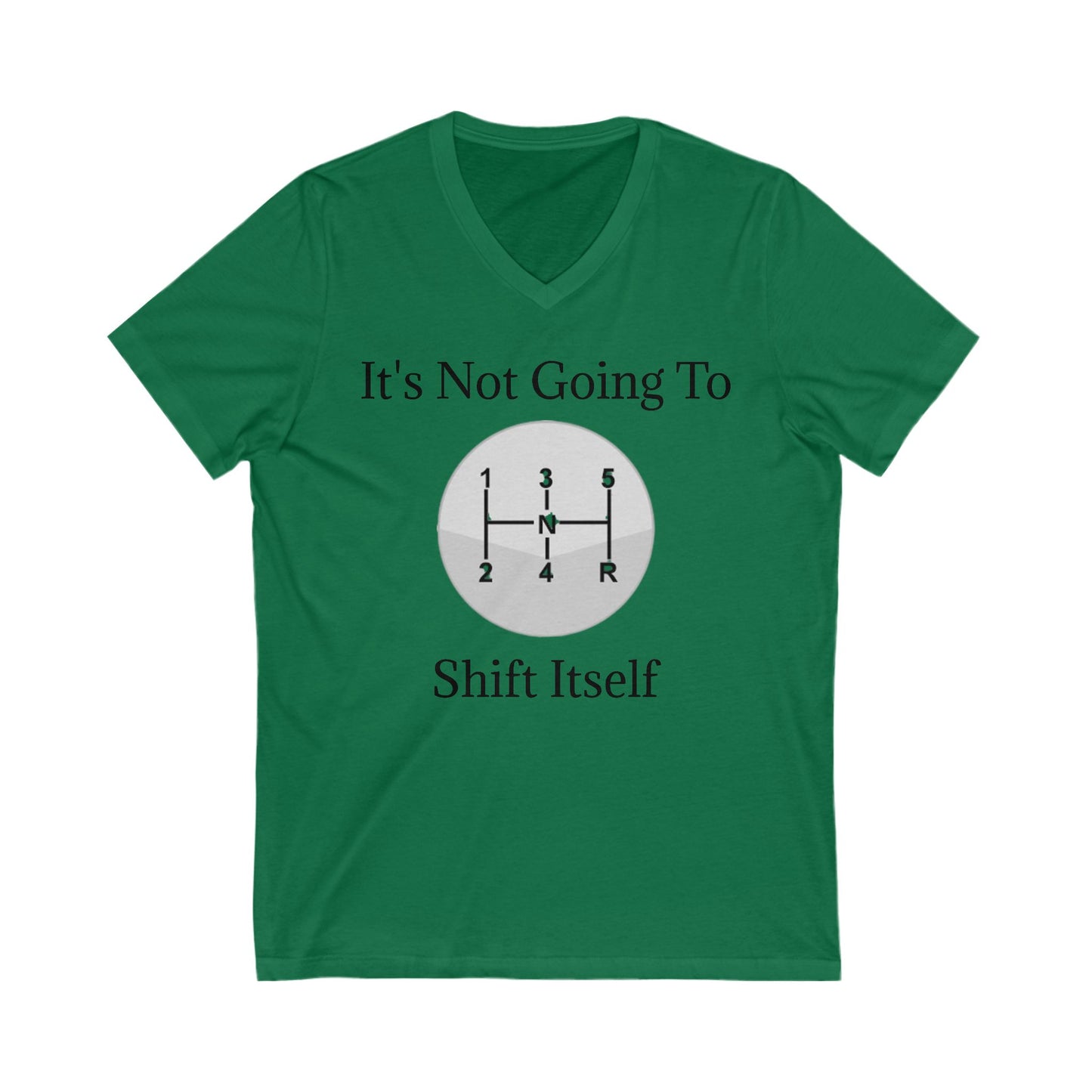 Shift Itself Unisex Short Sleeve V-Neck Tee