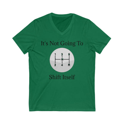 Shift Itself Unisex Short Sleeve V-Neck Tee