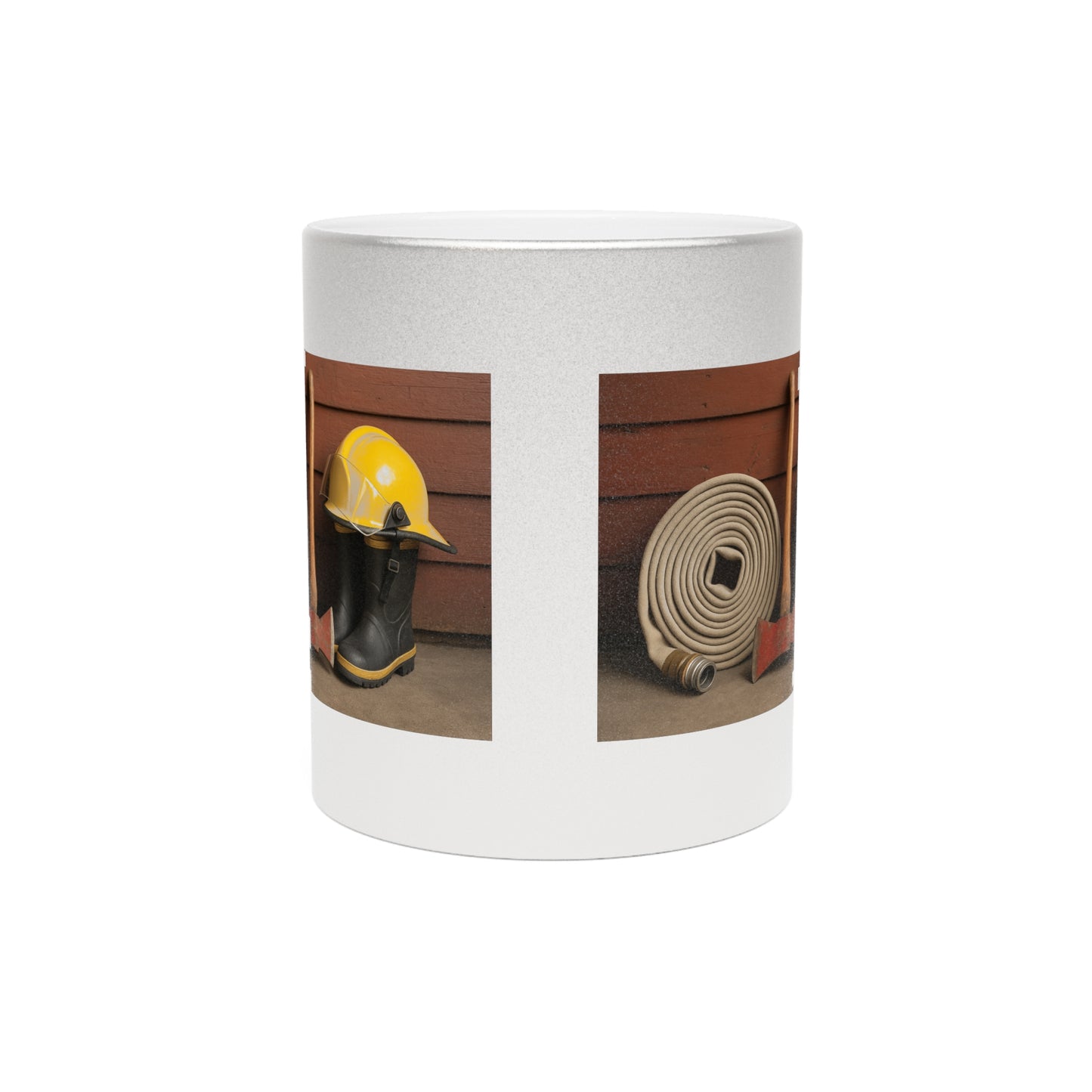 Fire/Rescue Appreciation Metallic Coffee Mug