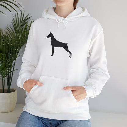 Doberman Silhouette Unisex Hoodie