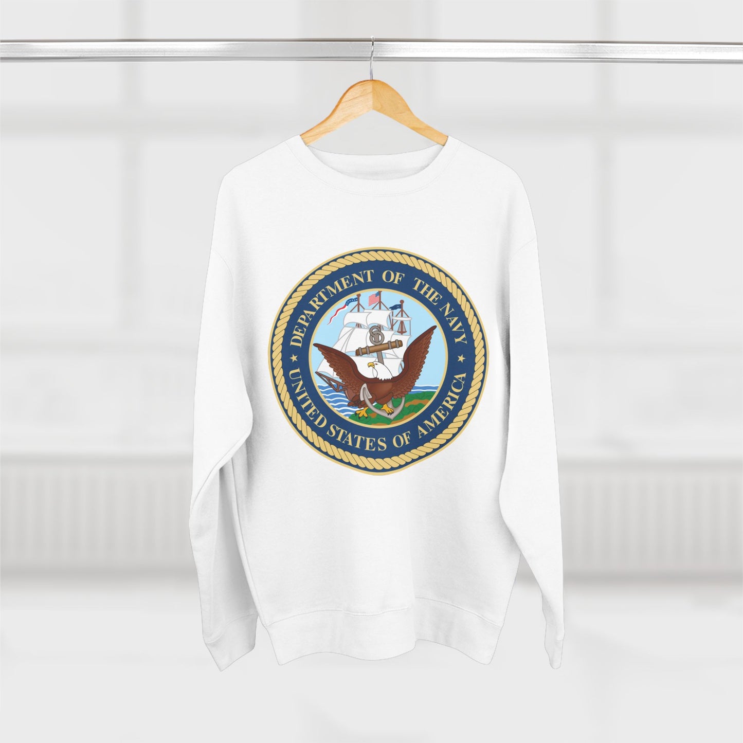 US Navy Unisex Crewneck Sweatshirt
