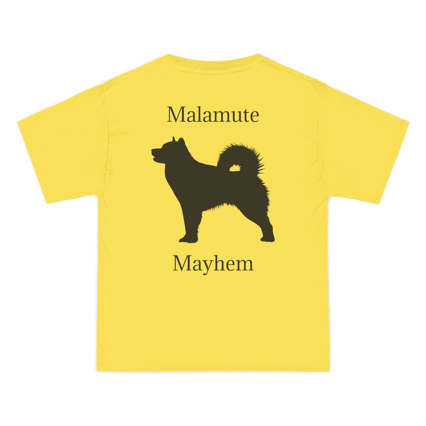 Malamute Mayhem Men's Short-Sleeve Crewneck Tee