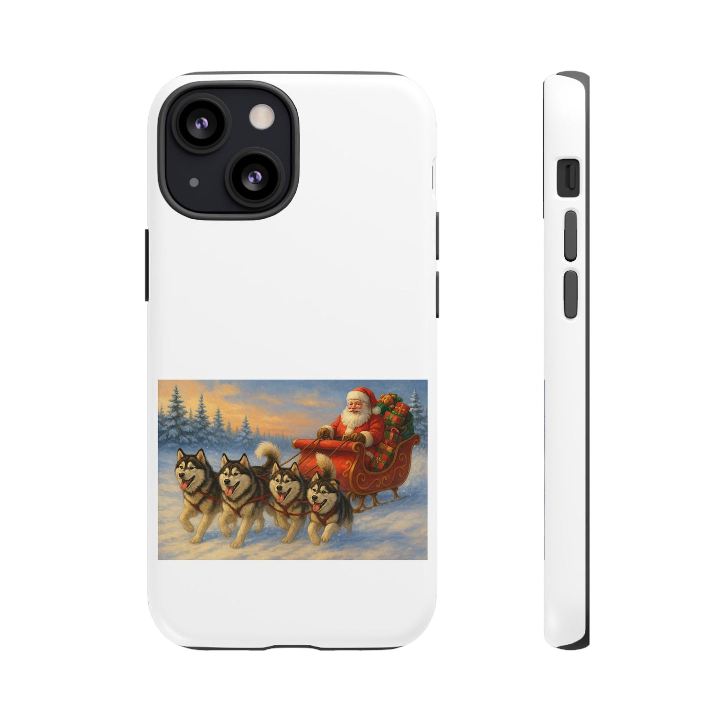 Dashing Through The Snow iPhone Case
