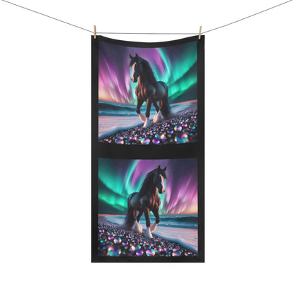 Midnight Magic Mink-Cotton  Beach Towel
