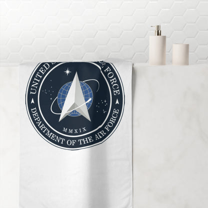 US Space Force Mink-Cotton  Beach Towel