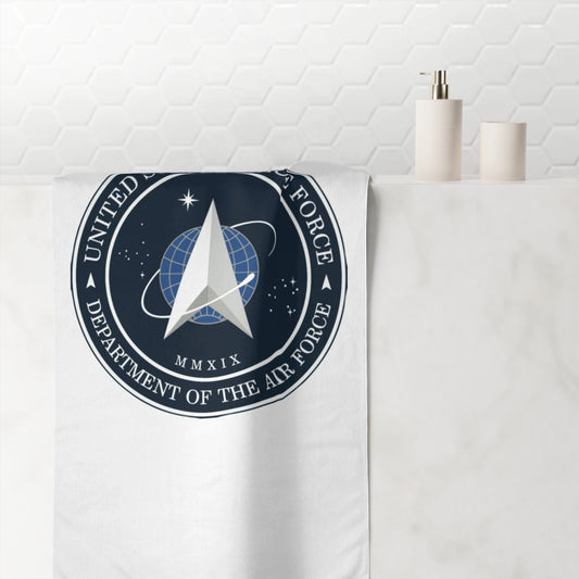 US Space Force Mink-Cotton  Beach Towel