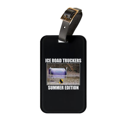 Ice Road Truckers Leather Strap Luggage Tag