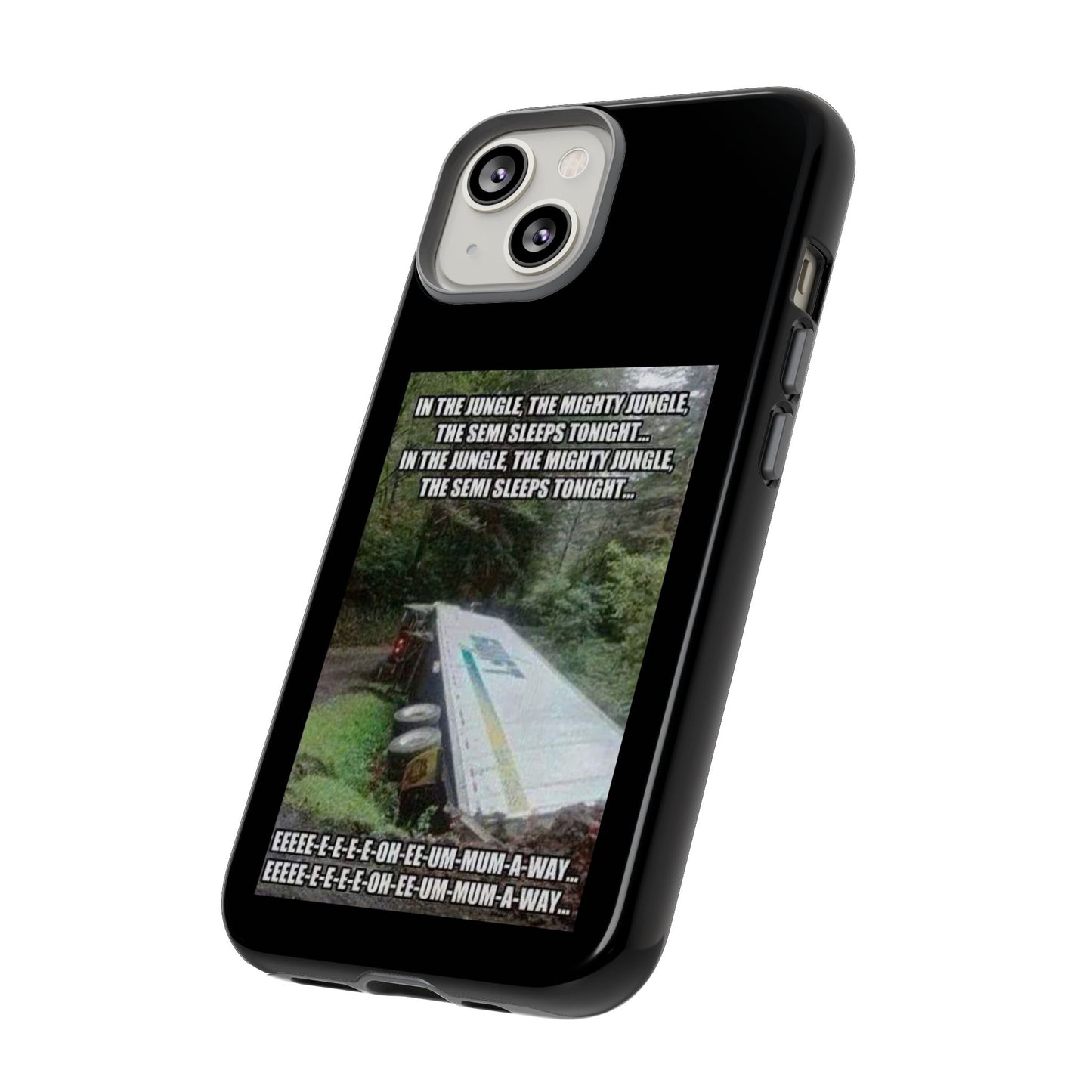 Semi Sleeps iPhone Case
