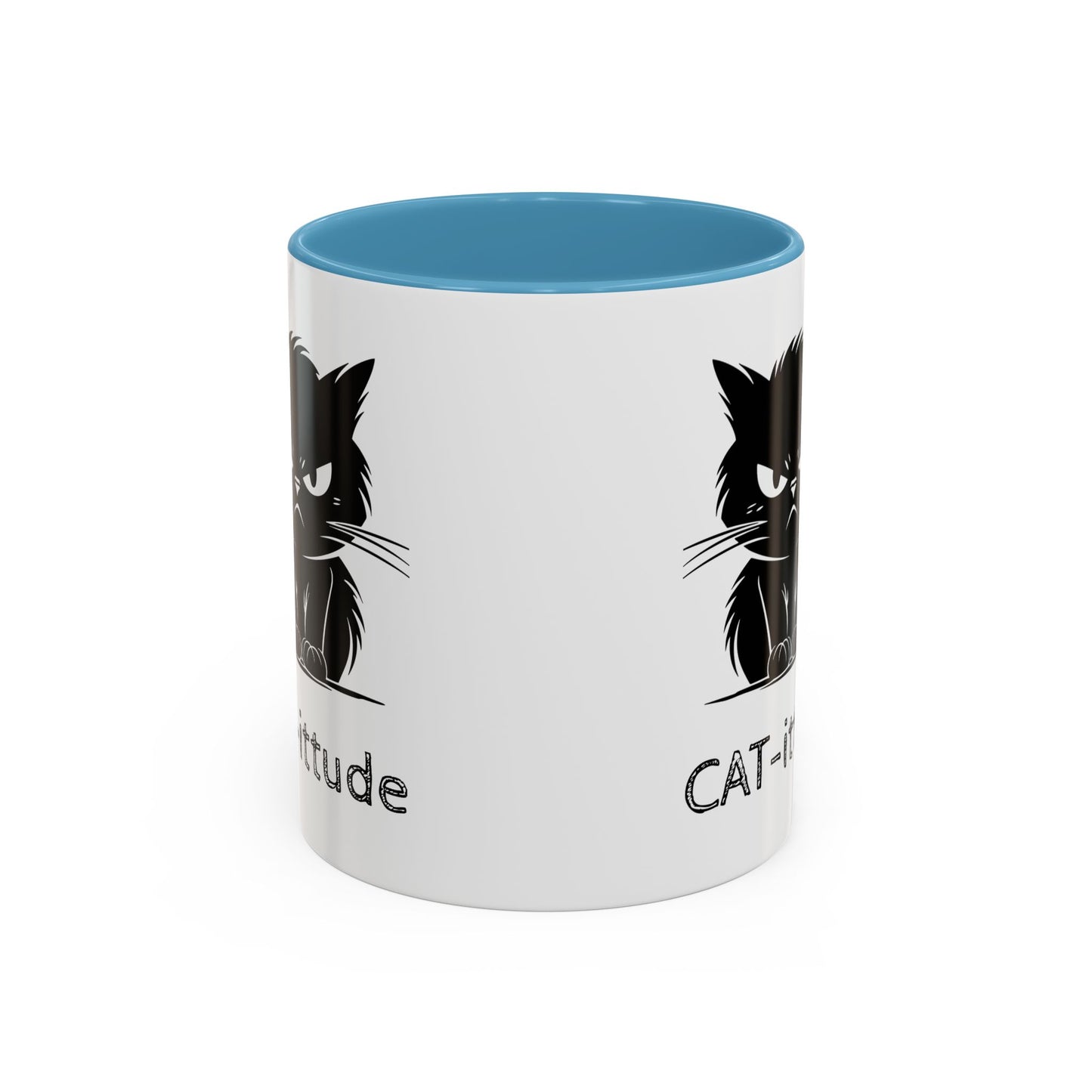 CAT-ittude 2-Tone Coffee Mug