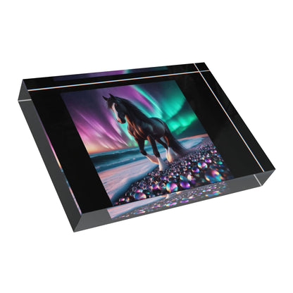 Midnight Magic Acrylic Photo Block